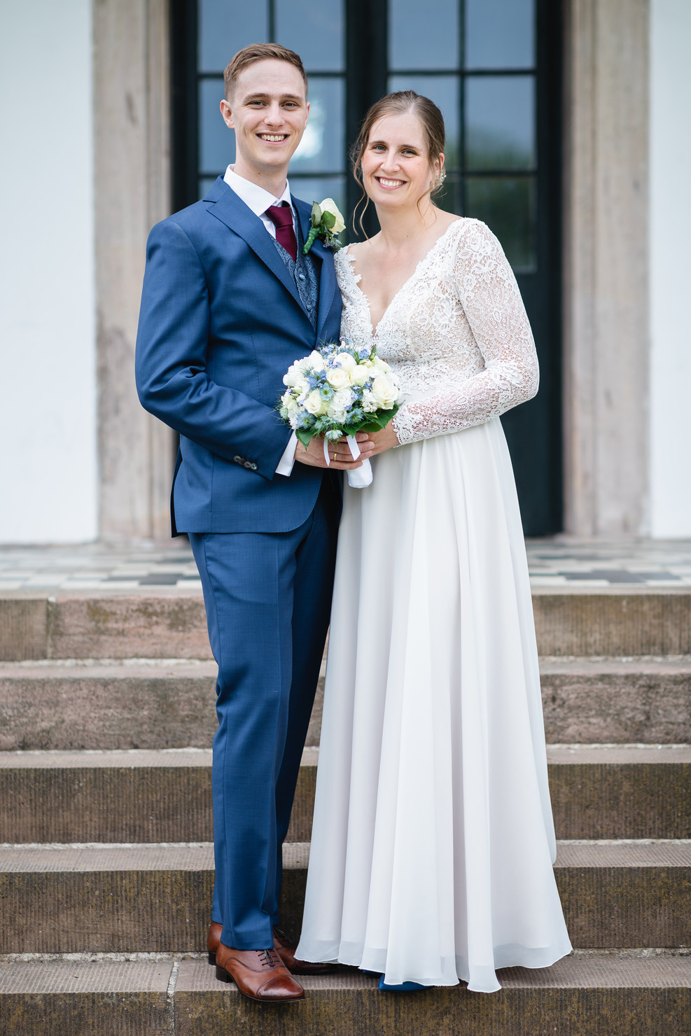 Fotografering af brudepar på Sjælland